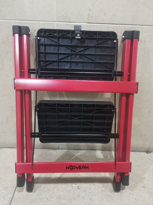 HOOYEAH metal ladders, foldable footstool, portable Supply