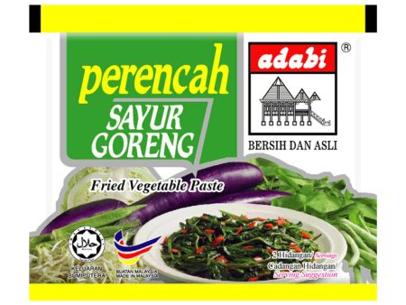 ADABI HALAL PASTE SAYUR GORENG FRIED VEGE 30G For Cheap