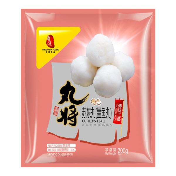 FRESH ASIA CUTTLEFISH BALL - 200G 丸将墨鱼球 Online now