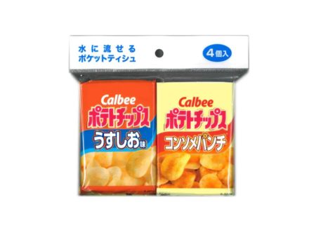 CALBEE TISSUES 4 PACK Online Sale