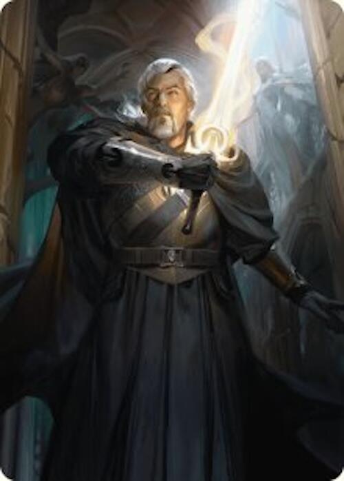 Odric, Lunarch Marshal Art Card [Innistrad Remastered Art Series] on Sale