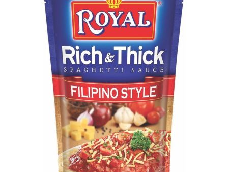 WHITE KING ROYAL RICH AND THICK FILIPINO STYLE SPAGHETTI SAUCE 1KG on Sale