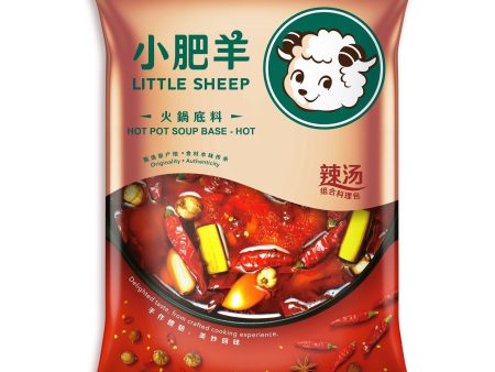 LITTLE SHEEP HOT POT SOUP BASE HOT 235G 小肥羊火锅底料 (辣汤) For Sale