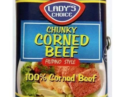 LADY  S CHOICE FILIPINO STYLE CHUNKY CORNED BEEF 340G on Sale