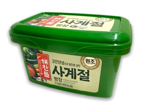 CJ HAECHANDLE SEASONED SOYBEAN PASTE (SAGYEGEOL) - 1KG Online now