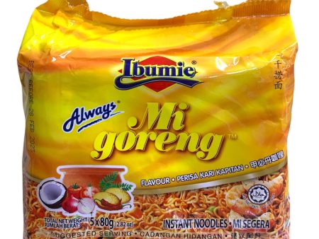 IBUMIE MI GORENG KARI KAPITAN - 80GX5 For Cheap