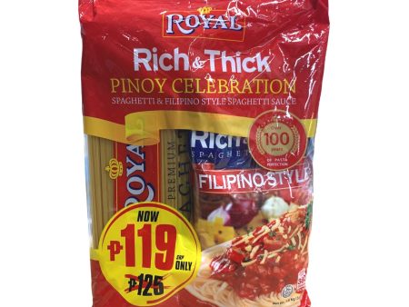 WHITE KING ROYAL RICH AND THICK FILIPINO STYLE SPAGHETTI SAUCE - 1KG+800G Online Hot Sale