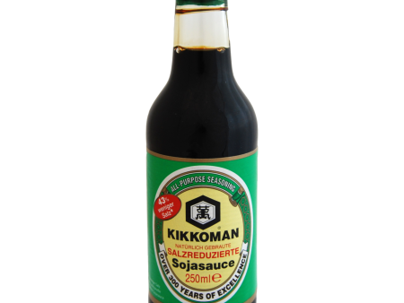 KIKKOMAN LESS SALT SOY SAUCE 250ML 萬字醬油(減鹽) Sale