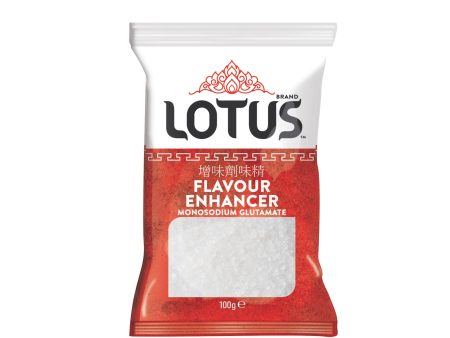 LOTUS MSG MONOSODIUM GLUTAMATE FLAVOUR ENHANCER 100G Sale