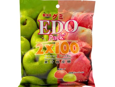 EDO PEACH & GREEN APPLE GUMMY 120G Online