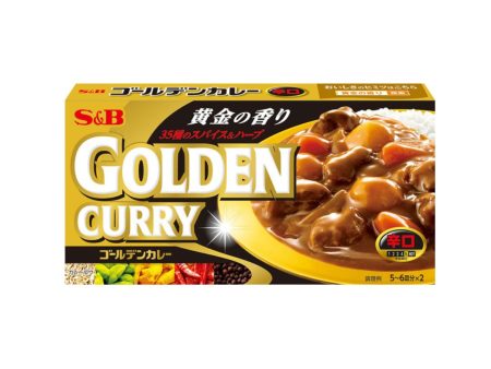 S&B HOT GOLDEN CURRY 198G For Discount