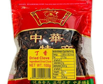 ZHENG FENG DRIED CLOVE 100G 正豐丁香 Sale