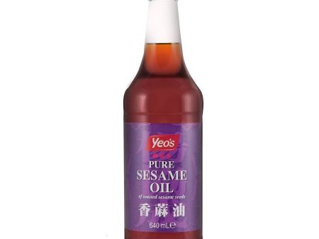 YEO  S SESAME OIL 640ML 楊協成香蔴油 For Discount