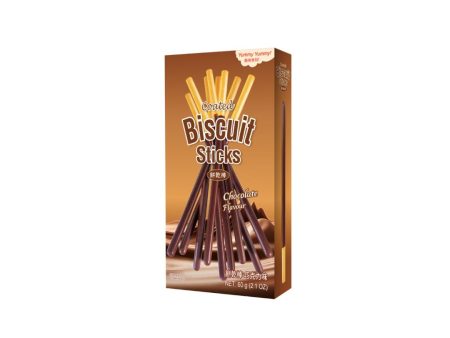 CHOCOLATE COATED BISCUIT STICKS 60G Hot on Sale