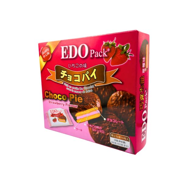 EDO STRAWBERRY FLAVOUR CHOCO PIE 300G Online