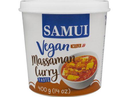 SAMUI VEGAN THAI MASSAMAN CURRY PASTE 400G Cheap