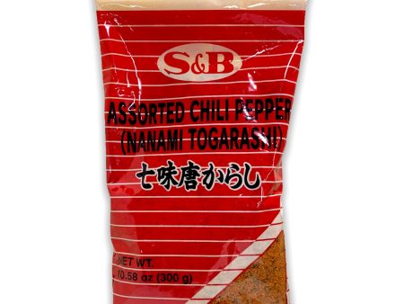 S&B ASSORTED CHILLI PEPPER - 300G Online Sale