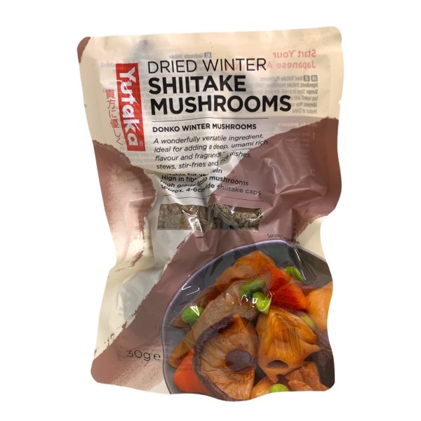 YUTAKA DRIED WINTER SHITAKE MUSHROOMS 30g Hot on Sale