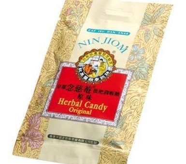 NIN JIOM HERBAL CANDY SACHET ORIGINAL 念慈菴枇杷潤喉糖(袋)原味 20G Online Sale