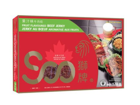 Sco Fruit Flavoured Beef Jerky Hot on Sale