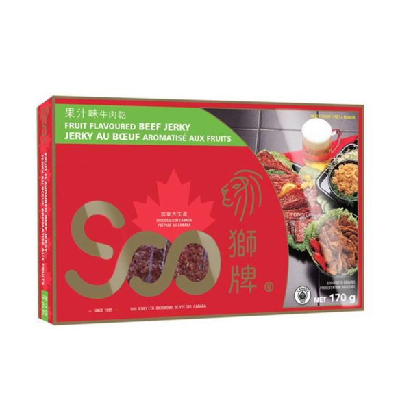 Sco Fruit Flavoured Beef Jerky Hot on Sale