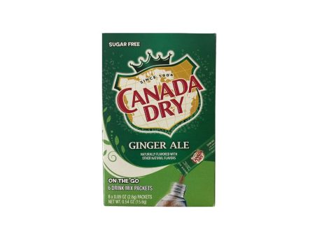 CANADA DRY GINGER ALE DRINK MIX 15.6G Online Sale