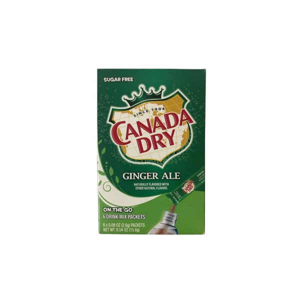 CANADA DRY GINGER ALE DRINK MIX 15.6G Online Sale