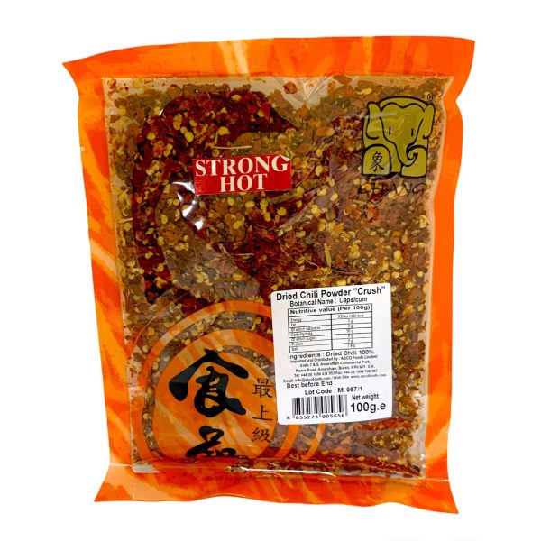 CHANG DRIED CHILLIES CRUSHED 100G Supply