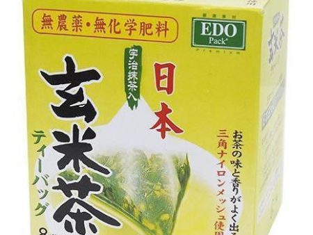 EDO GENMAICHA TEA 24G EDO 三角茶包 - 玄米茶 Fashion