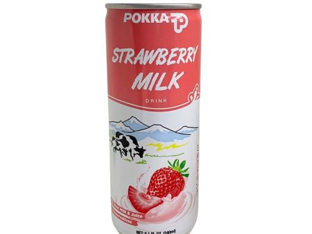 POKKA STRAWBERRY MILK DRINK 240ML Online now