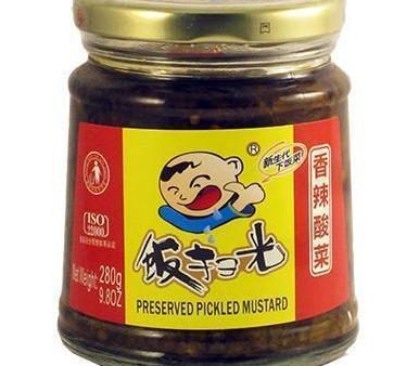 FANSAOGUANG PRESERVED PICKLED MUSTARD 280G 飯掃光香辣酸菜 Online Hot Sale