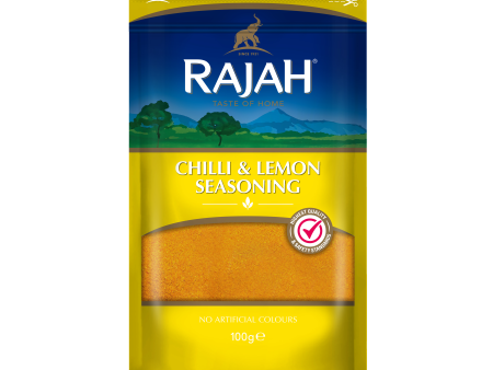 RAJAH CHILLI & LEMON SEASONING 100G Hot on Sale