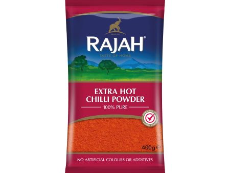 RAJAH EXTRA HOT CHILLI POWDER - 400G on Sale