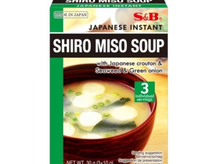 S&B SHIRO MISO SOUP 30G Online