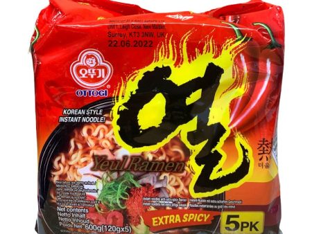 OTTOGI YEUL RAMEN, pack of 5 Fashion