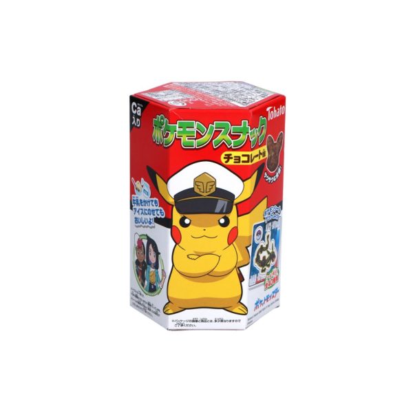 TOHATO POKEMON CHOCOLATE FLAVOUR CORN SNACK 23G on Sale