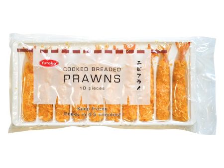 YUTAKA COOKED TEMPURA BREADED PRAWNS - 10 pieces Online Hot Sale