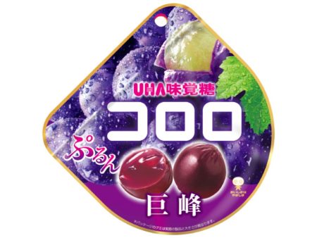 UHA KORORO KYOHO GRAPE GUMMY CANDY 52G Hot on Sale