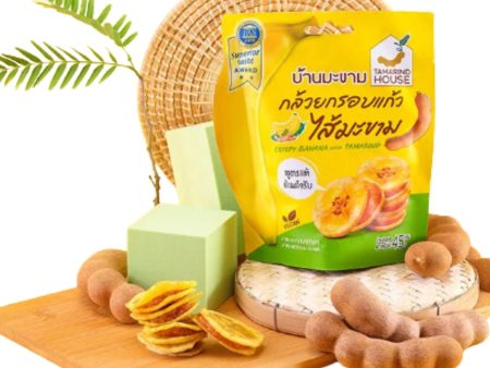 TAMARIND HOUSE CRISPY BANANA WITH TAMARIND 45G Cheap