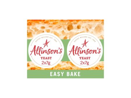 ALLISON YEAST EASY BAKE 7G X 2 Online now