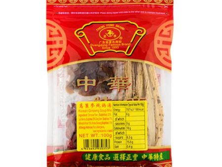 ZHENG FUNG KOREAN GINSENG SOUP MIX - 100G 正豐高麗參燉雞湯 Online Hot Sale