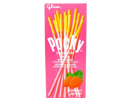 Pocky Strawberry Biscuit Sticks Supply