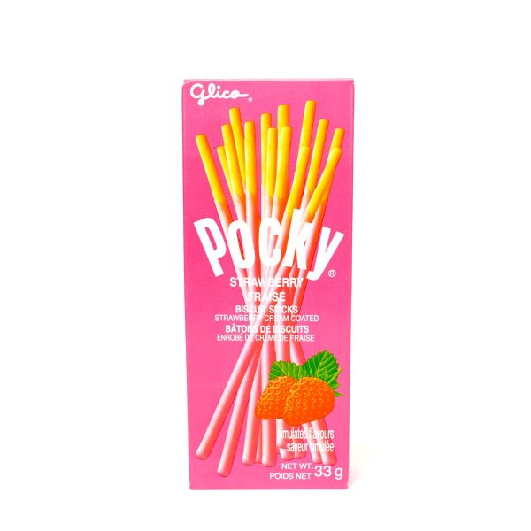 Pocky Strawberry Biscuit Sticks Supply