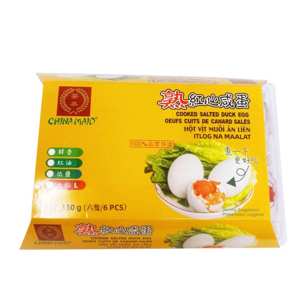 China Maid Cook Salted Duck Eggs Online Sale