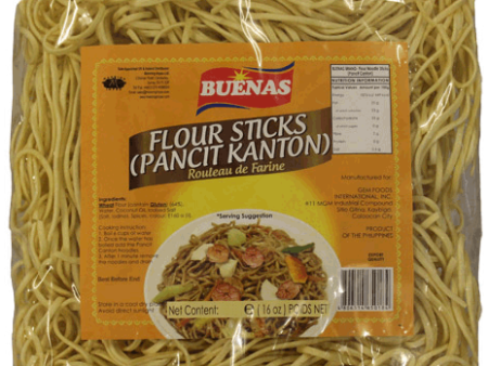 BUENAS FLOUR STICKS PANCIT CANTON 454G 菲律賓麵 Cheap