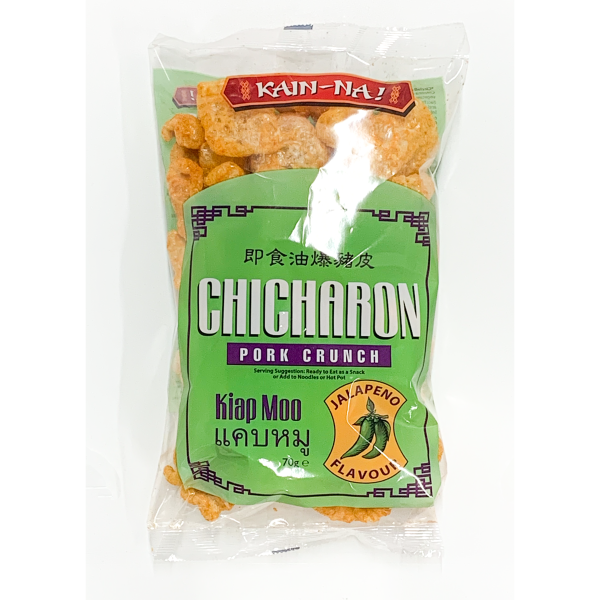 KAIN-NA CHICHARON PORK CRUNCH JALAPENO FLAVOUR 70G Fashion