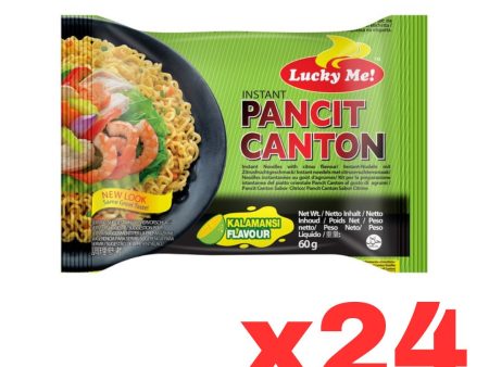 LUCKY ME KALAMANSI PANCIT CANTON, Case of 24 Fashion