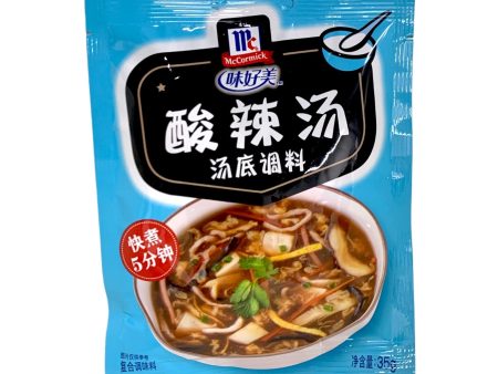 MCCORMICK HOT & SOUR SOUP SEASONING 35G 味好美酸辣湯 Online now