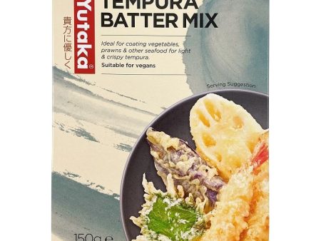 YUTAKA TEMPURA VEGAN BATTER MIX 150G Supply