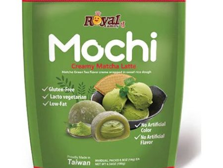 ROYAL FAMILY CREAMY MATCHA LATTE GLUTEN FREE MOCHI - 180G Online Hot Sale